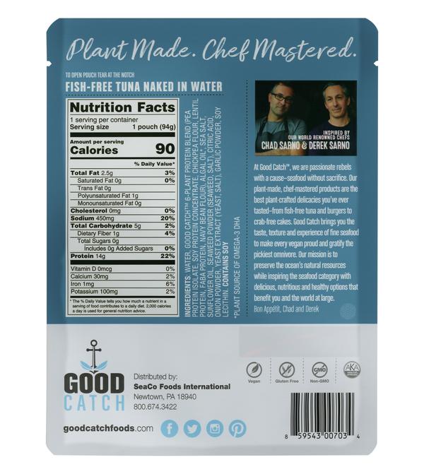 Plant-Based Tuna, Naked in Water