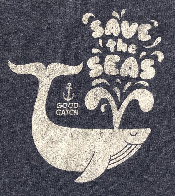 Good Catch Save the Seas Tee, Men’s