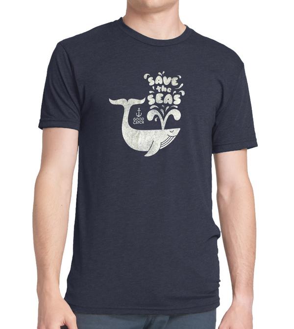 Good Catch Save the Seas Tee, Men’s